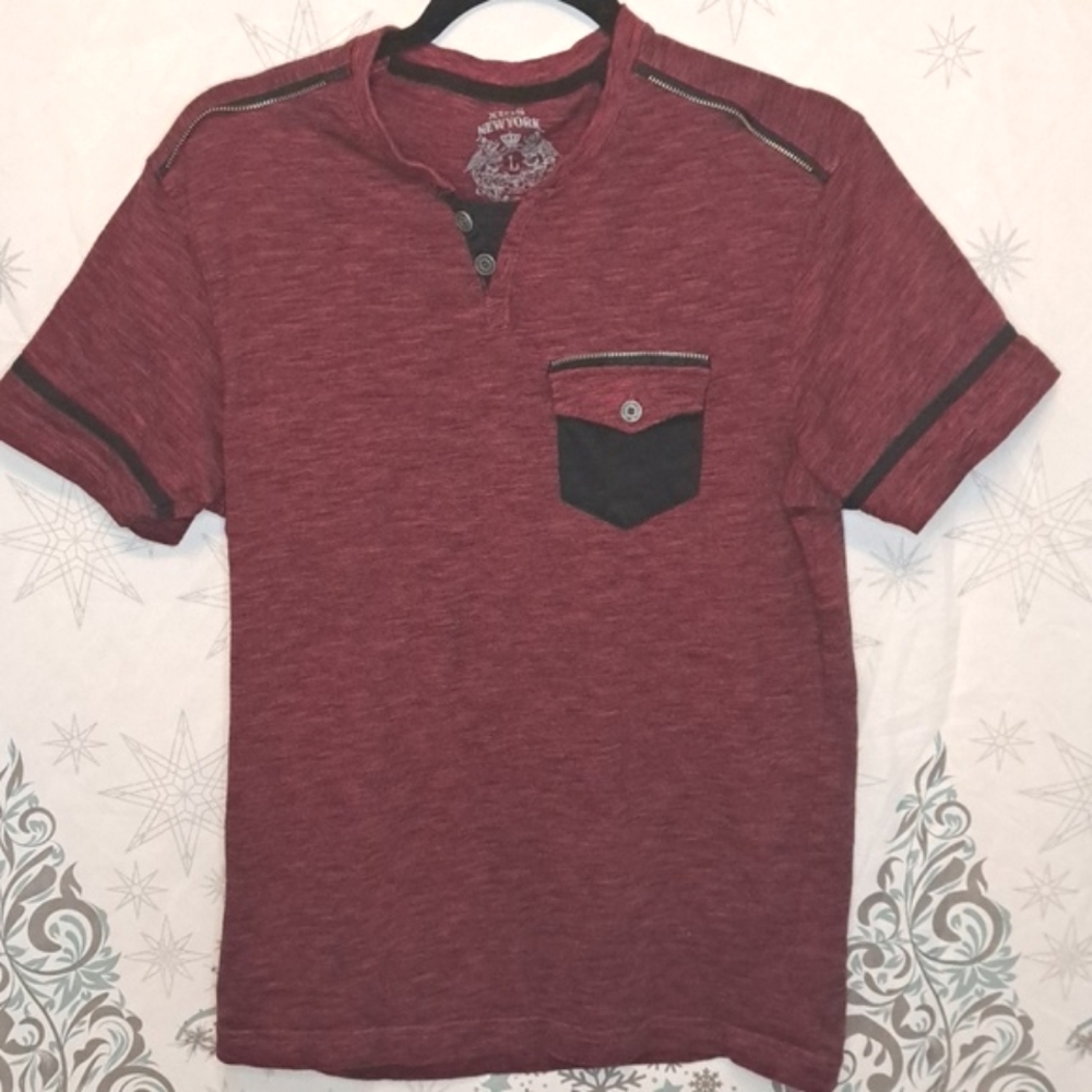XIOS New York 100% Cotton Men Shirt Size L